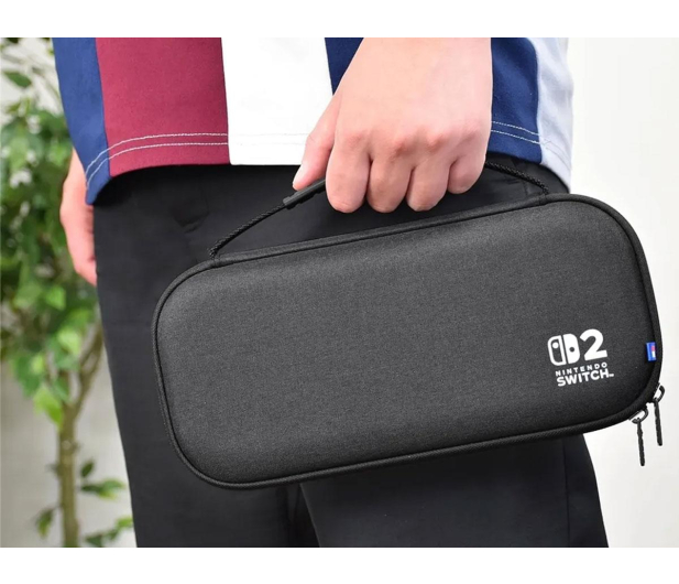 Hori Etui na konsole Slim Tough Pouch - czarne (switch 2) - 1471581 - zdjęcie 6
